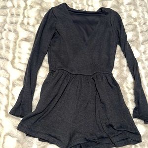 Navy blue romper